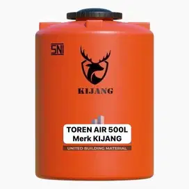 Toren Air kapasitas 500L merk Kijang seperti baru