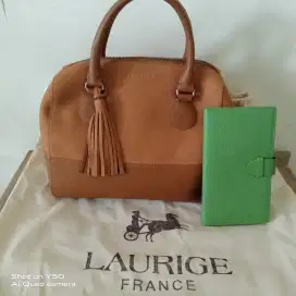 DI JUAL TAS JINJING Merk LAURIGE Kualitas Export FREE dompet