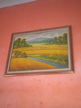 Lukisan Kanvas Pemandangan