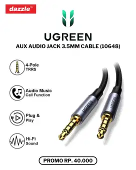 UGREEN AUX AUDIO CABLE JACK 3.5MM (10648)