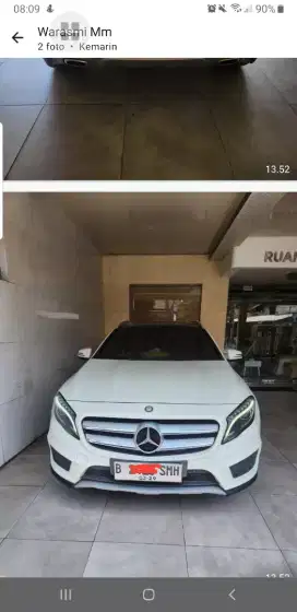 Mercedes-Benz GLA200 2016 Bensin putih siap pakai