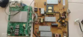 MB Toshiba 47 inch lengkap sampe kabel