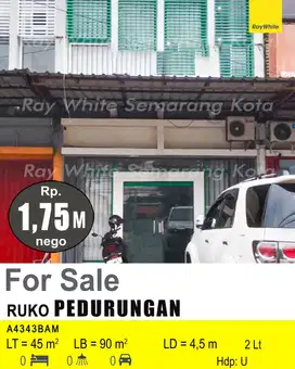 DIJUAL RUKO DI PEDURUNGAN A4343