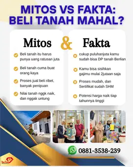 tanah murah strategis SHM