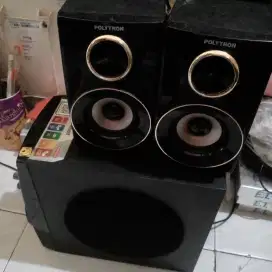 Blutut Speaker multi media Polytron PMA 9310 /BA kondisi mati