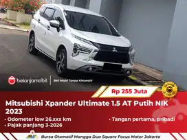 [ LOW KM ] Mitsubishi Xpander Ultimate 1.5 AT Putih 2023 2024