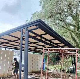 Kanopi atap alderon