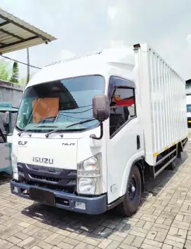 ISUZU ELF GIGA 4 BAN CDE SUPER LONG BOX ISTIMEWA KM 2876 SAJA CANTER