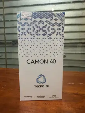 Tecno Camon 40 8/128gb baru