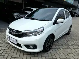 Honda Brio 1.2 E CVT AT Facelift White NIK 2021 Pajak Super Panjang