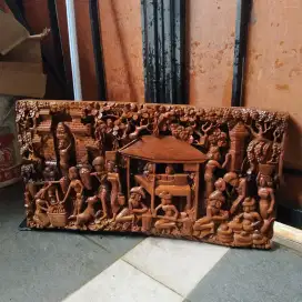 Dekorasi Rumah Ukiran Kayu Menarik