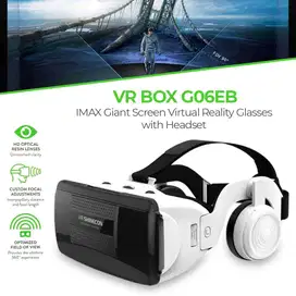 Shinecon VR Box IMAX Giant Screen Virtual Reality Glasses with Headset