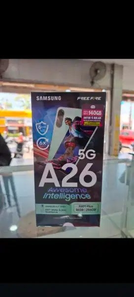 KREDIT HP SAMSUNG A26 5G , PROMO BUNGA RINGAN + DP 0