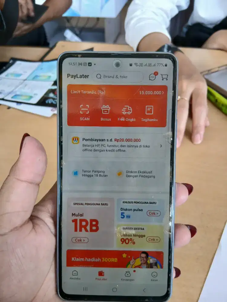 SAMSUNG A56 8/256 MULAI 600RIBUAN PERBULAN