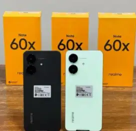 HP REALME NOTE 60X 4/64GB!! BARU!! FULLSET!! 100% ORIGINAL!!