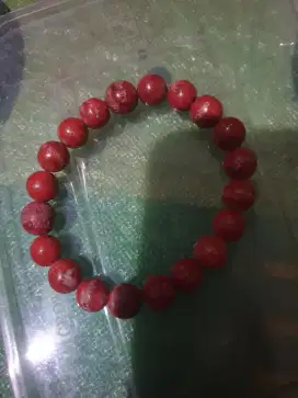 Gelang merah marjan original