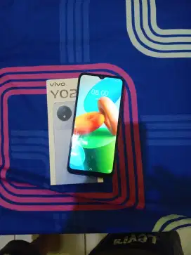 Vivo y02 ram 3/32 lengkap murah