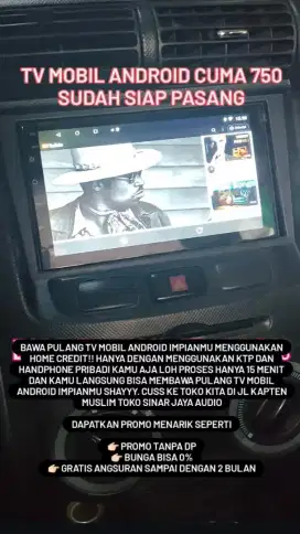 CICILAN Tv Mobil Android MURAH