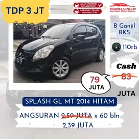 Promo TDP 1 Juta Splash GL MT 2014 Hitam
