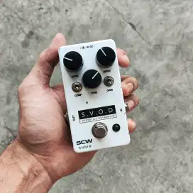 Scw audio svod overdrive pedal efek gitar S.V.O.D