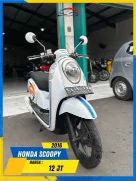 HONDA SCOOPY 2016 NEGO TIPIS BOLOH HIKMAH MOTOR KEPUH MALANG