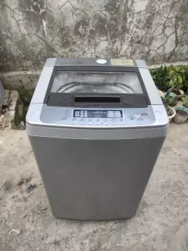 Mesin cuci 1 tabung merk LG turbo drum