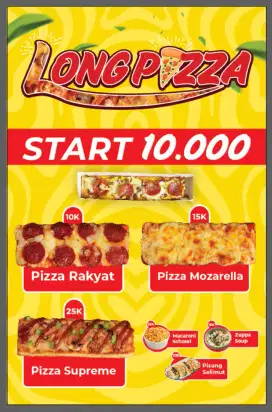 Dibutuhkan penjaga lapak gerobak Pizza sistem komisi