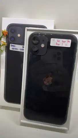 Second iphone 11 64gb garansi ibox