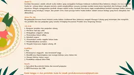 Mencari Manager Cabang Usaha Kuliner