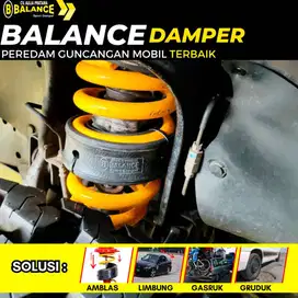 EMPUK , STABIL , BEBAS LIMBUNG . Solusinya Mobil Pakai BALANCE DAMPER