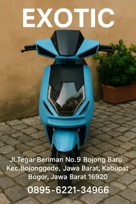 SEPEDA LISTRIK EXOTIC X-670
