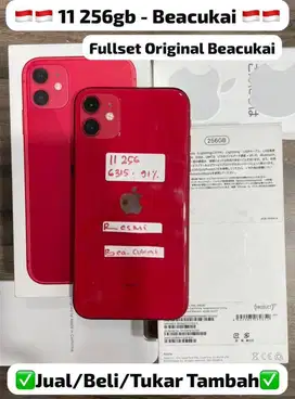 Iphone 11 256 Gb Red Resmi Beacukai