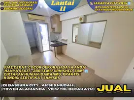 Forsale! Tower Alamanda: 2BR Semi Furnished Harga Menarik Bassura City