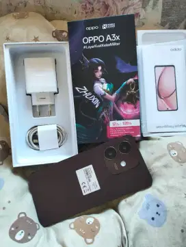 Oppo a3x 6/128 fullset mulus. Tt atau jual.
