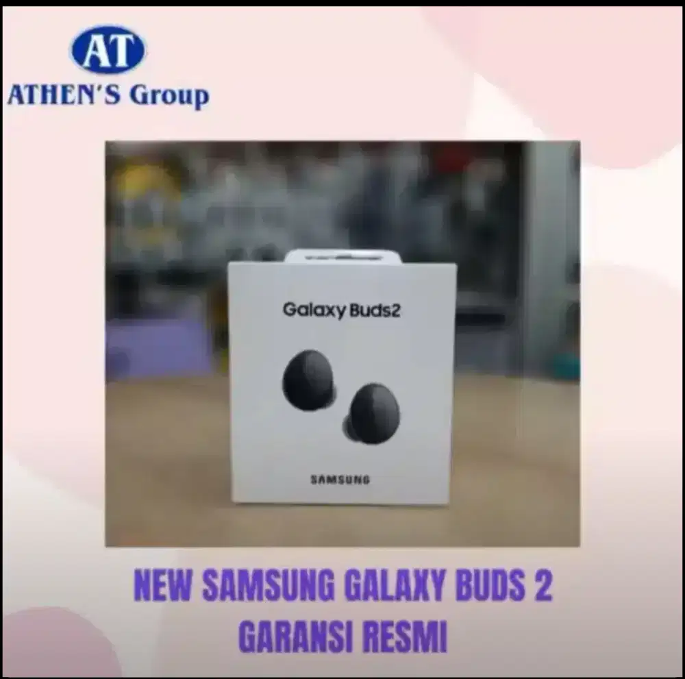 DIJUAL NEW SAMSUNG GALAXY BUDS 2 GARANSI RESMI SAMSUNG INDONESIA