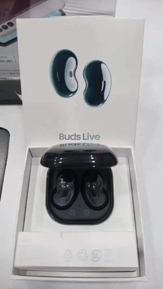 DIJUAL NEW SAMSUNG GALAXY BUDS LIVE GARANSI RESMI SAMSUNG INDONESIA