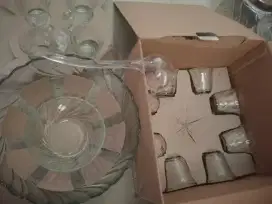 1set mangkok es buah ( belum pernah di pakai )