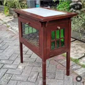Meja teh kuno antik
