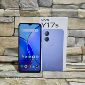 Vivo Y17s 6/128 4G Purple Fulset segel mulus 98%