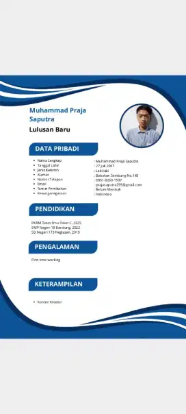 Mencari lowongan pekerjaan