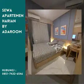 Disewakan apartemen harian Green Pramuka City murah