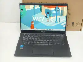 Msi modern 14 intel core i3 gen 12 8/256gb garansi panjang