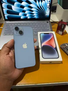 Iphone 14 128 ibox blue mulus banget