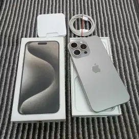 Iphone 15 Pro Max 256gb Mulus like new Ex grs resmi iBox