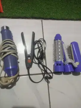 Hairdrayer dan catok rambut