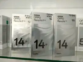 OPPO SERI TERBARU RENO 14F SERIES 5G