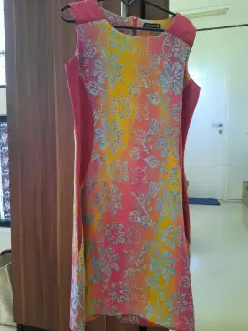 Drees batik bateequ tanpa lengan