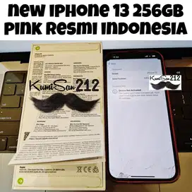 Apple iPhone 13 256GB Pink PA/A Resmi Indonesia NEW