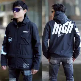 Jaket Parasut Pria Kasual / Jaket Pria / Jaket Cowok / Jaket Motor
