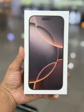 Iphone 16 Promax 256GB desert titanium new resmi ibox garansi 1 tahun